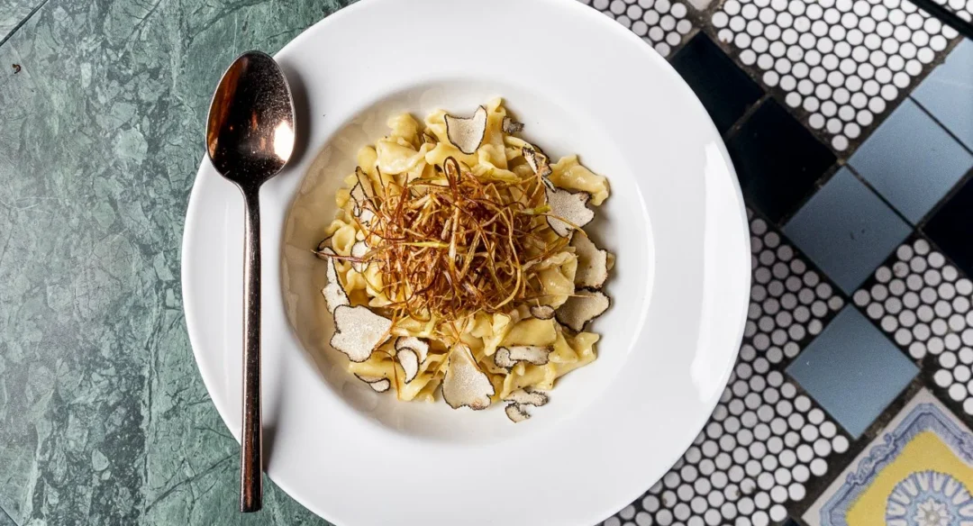 Pasta from Soda Club in NYC