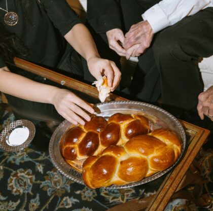 Braided challah subscription