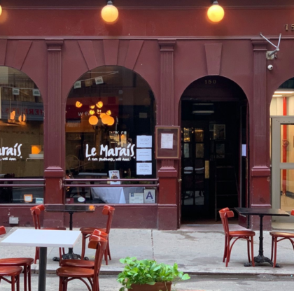 Le Marais in NYC