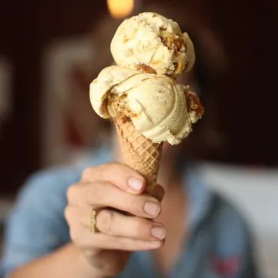 Ample Hills Creamery ice cream cone