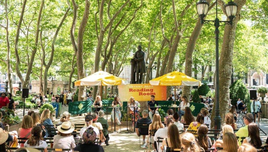 Reading Room at Bryant Park in NYC
