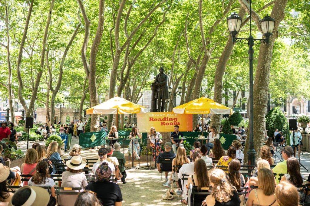Reading Room at Bryant Park in NYC