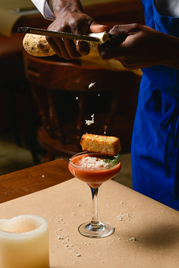 Gazpacho at Malka in Dumbo