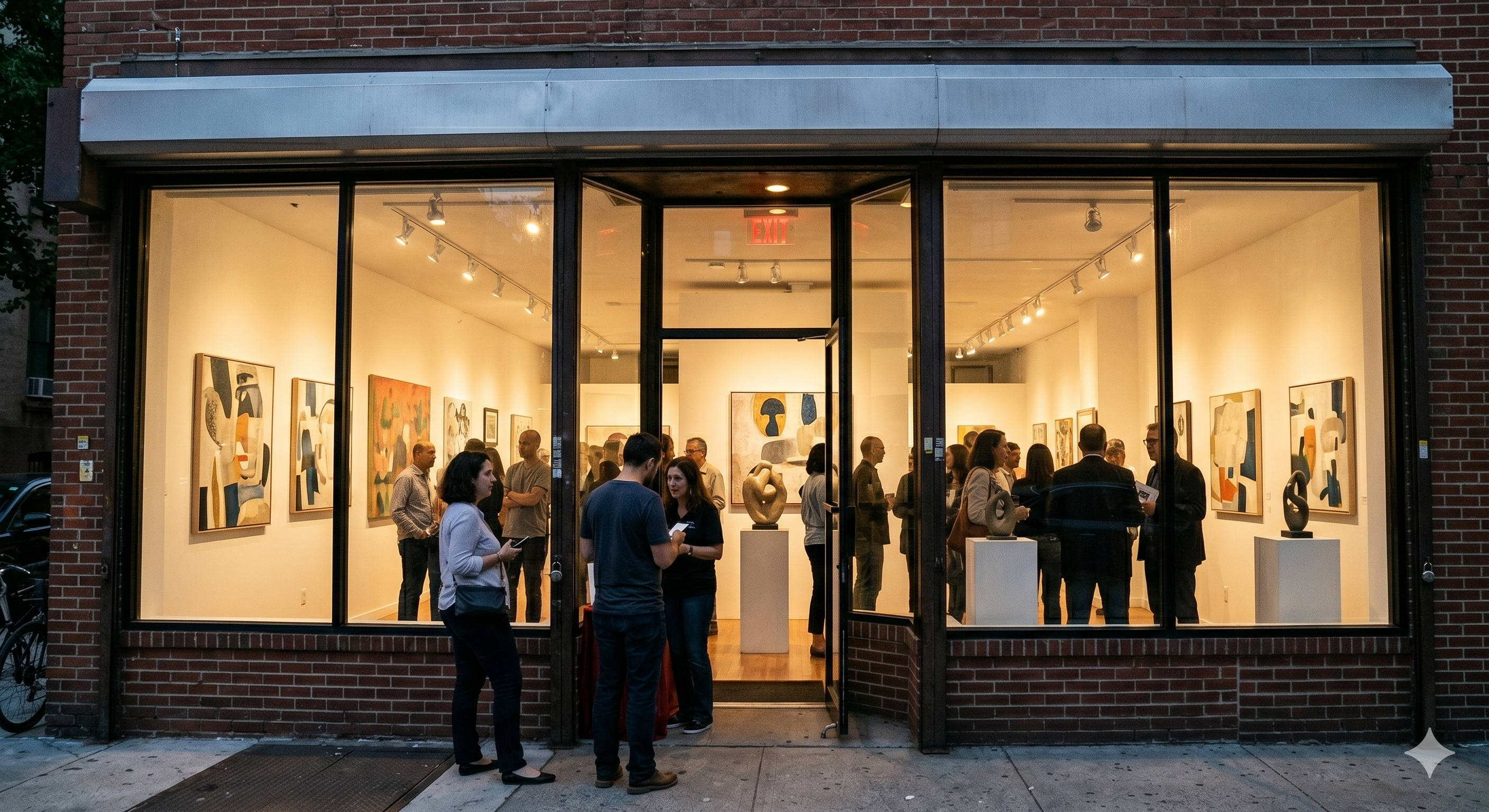 Upper West Side art storefront