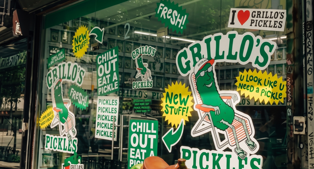 Grillo's Pickles pop-up