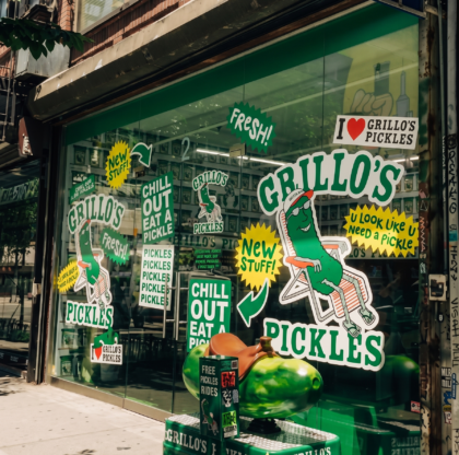 Grillo's Pickles pop-up