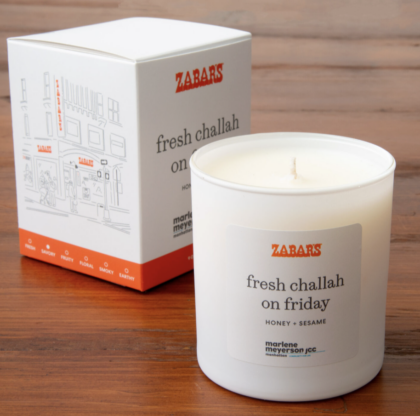 Literie and Zabar's candle collaboration