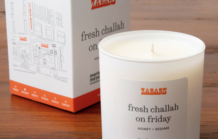 Literie and Zabar's candle collaboration