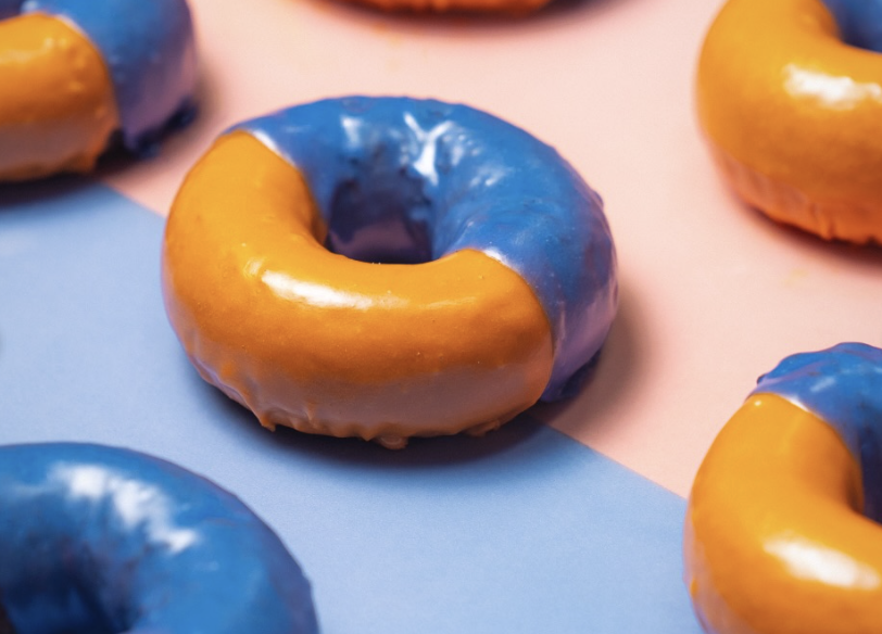 Knicks-themed donuts from Doughnut Plant