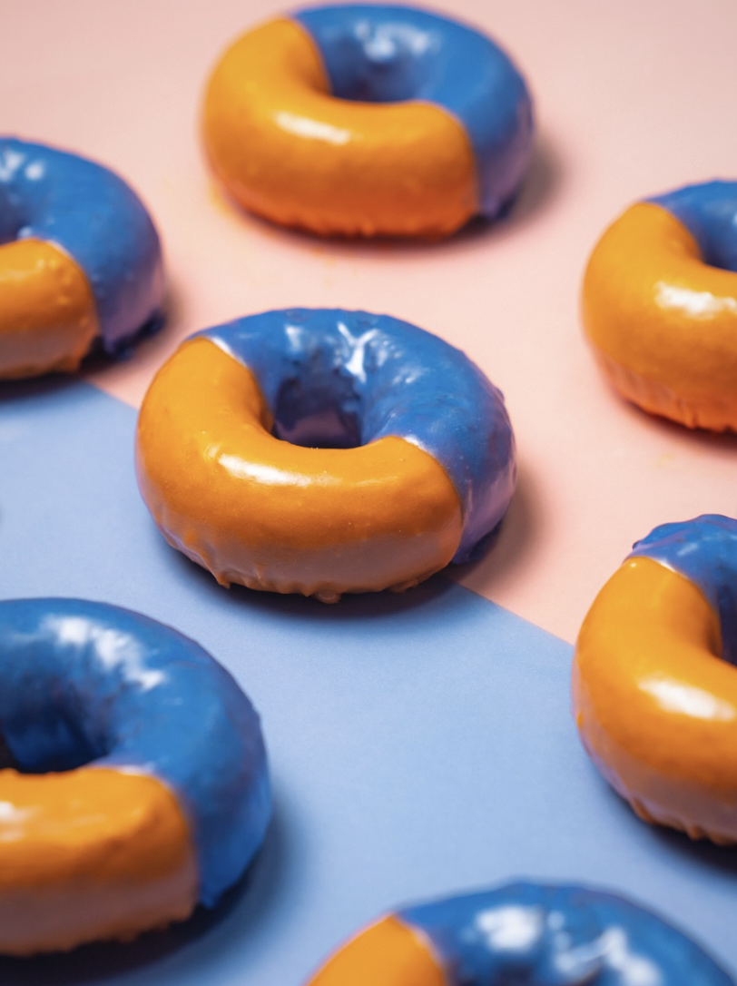 Knicks-themed donuts from Doughnut Plant