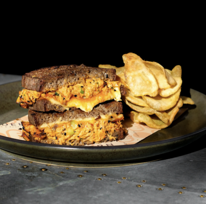 Korean spicy tuna melt from Modern Bread and Bagel