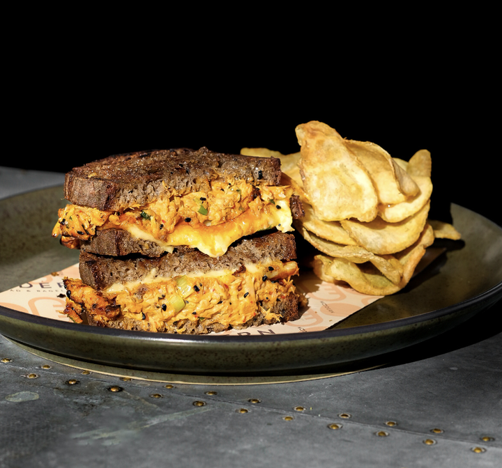 Korean spicy tuna melt from Modern Bread and Bagel