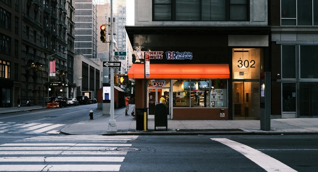 Dunkin' store in NYC