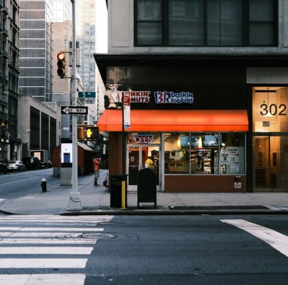 Dunkin' store in NYC