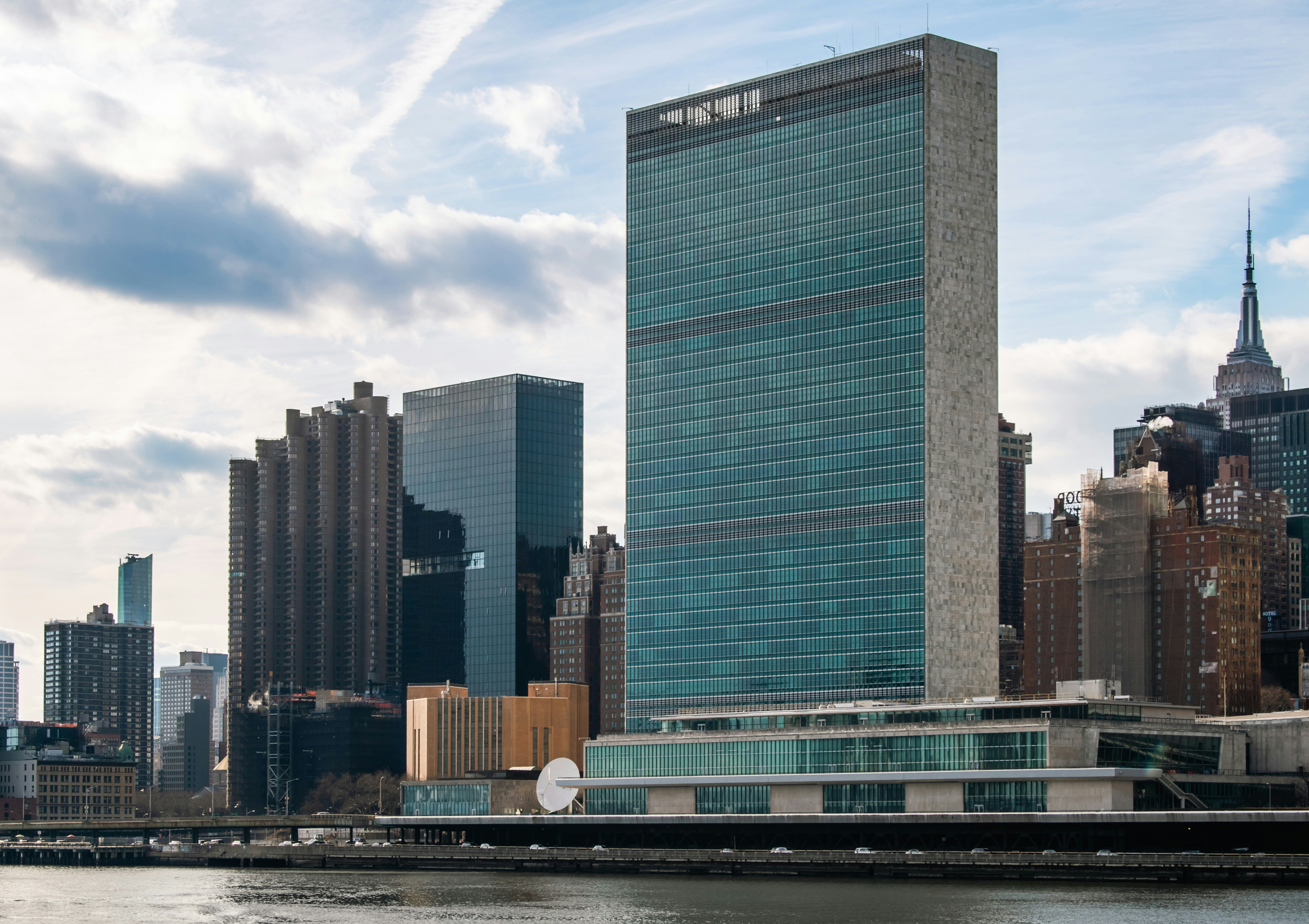 UN building in NYC
