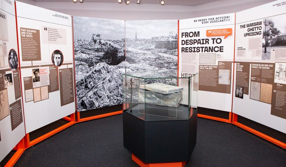 Museum of Jewish Heritage - ghetto exhibit