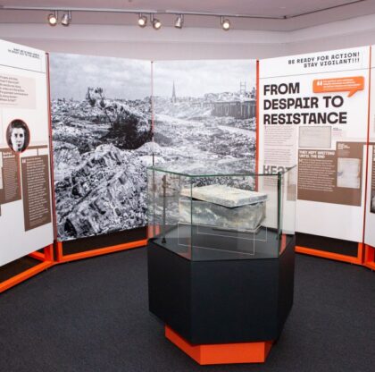 Museum of Jewish Heritage - ghetto exhibit